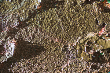 Craquelure paints on old walls- art background