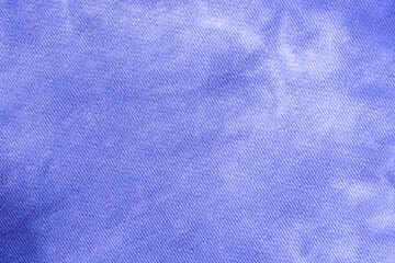 Abstract tie dye purple fabric cloth Boho pattern texture for background or groovy wedding card,...