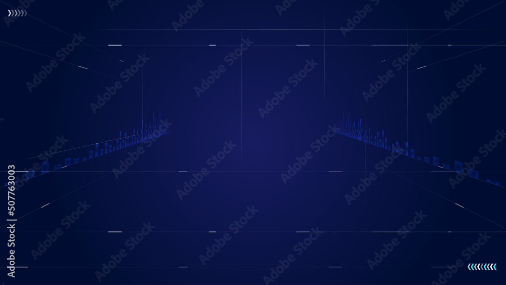 Poster the criss-crossing lines form a vector background with a sense of technology space