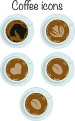 coffee cup icons