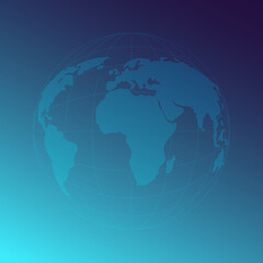 earth vector with belts with  background