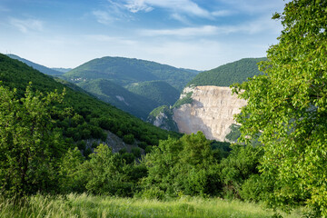 Fototapeta na wymiar Mountain landscape. Balkan mountains. Bosnia and Herzegovina.