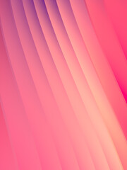 Trendy colorful wave gradient illustration. Abstract creative design. Future background. 3d rendering