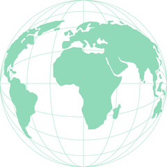 earth vector with belts