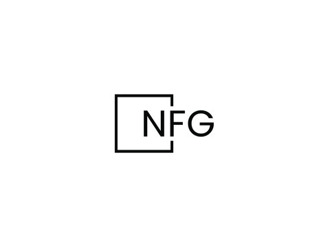 NFG Letter Initial Logo Design Vector Illustration