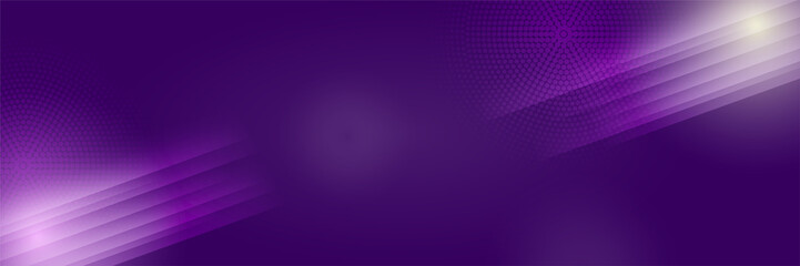 Purple and pink technology banner background