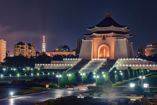 Chiang Kai-Shek Memorial in Taipei