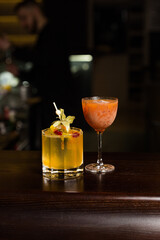 alcohol beverage cocktails