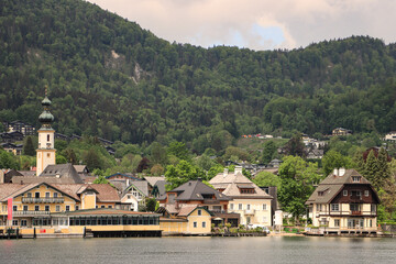 Blick auf St. Gilgen am Wolfgangsee