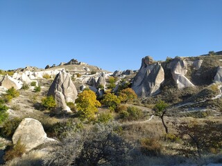 rocks in the mountains