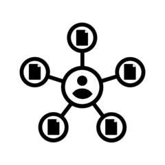 Black solid for Multitasking Icon