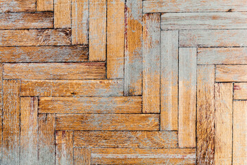 Old weathered grungy parquet texture