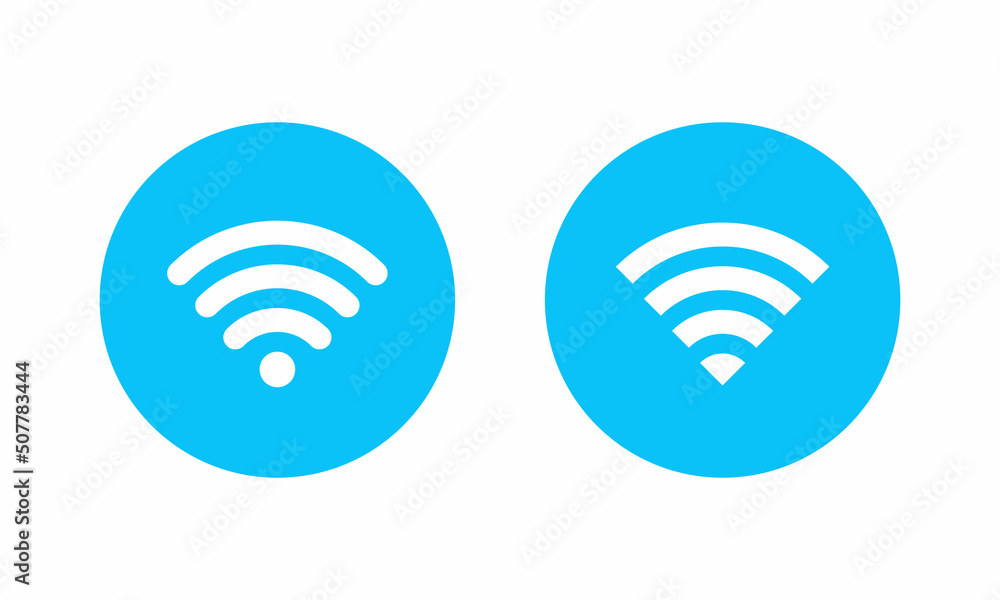 Poster wifi icon set collection. wireless network sign symbol vector