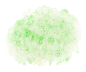 Abstract green watercolor paint background texture close up