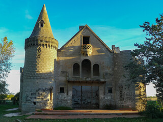 castillo abandonado en Chascomus