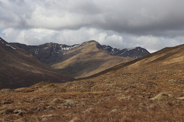 South glen shiel ridge scotland highlands munros