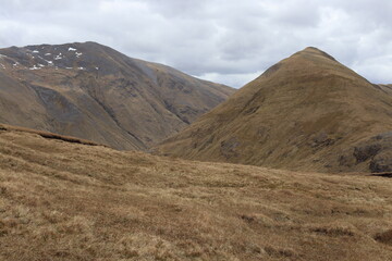 A' Chralaig glen shiel ridge scotland highlands munros