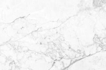Fototapeta premium White marble texture background pattern with high resolution.
