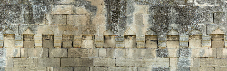 Texture of a stone wall