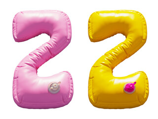Inflatable Swimming Ring alphabet. Letter Z
