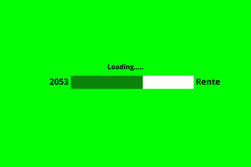 Loading knallig grün - Rente - 2053