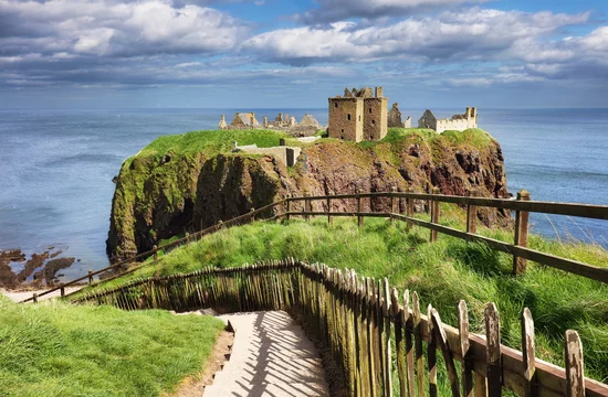 Le château de Dunnottar - Adobe Stock