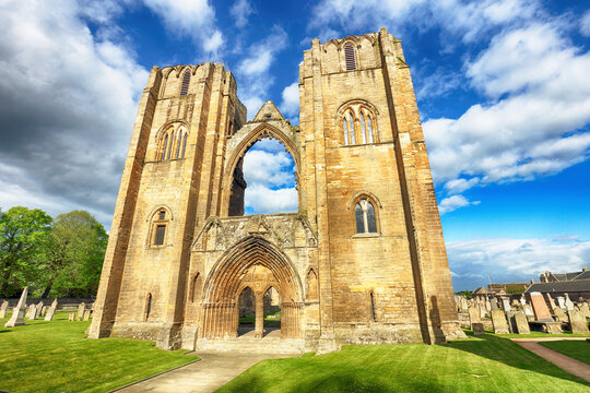 Elgin Cathedral in the north east of Scotland is a majestic ruin dating back to the 13th century with a dramatic history, the Lantern of the North.