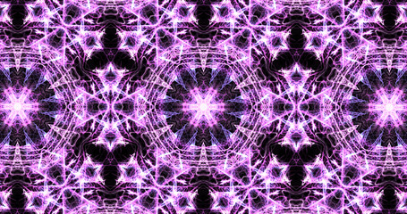 Abstract, futuristic and colorful pattern