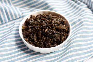 Olive Pickled Green Mustard with Mushroom