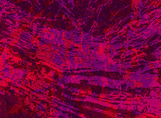 Grunge old paint vector background design. Hand painting imitation.