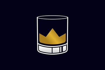 cup with crown concept design