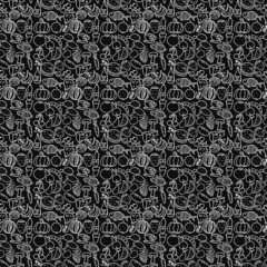 Seamless food pattern. Doodle pattern with food icons. Food background