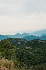 beautiful mountain in Montenegro 