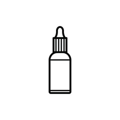 Pump bottle isolated icon design template
