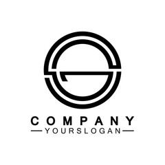 Letter G logo icon design template