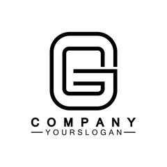 Letter G logo icon design template
