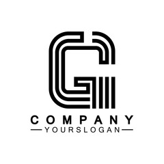 Letter G logo icon design template