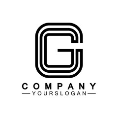 Letter G logo icon design template