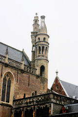 Fototapeta na wymiar church in Bruges, Belgium