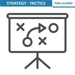 Strategy, Tactics, Plan Icon