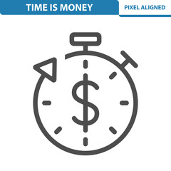 Time Is Money Icon