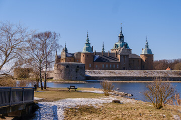 Kalmar castle in Sweden by the sea in spring © Vesna