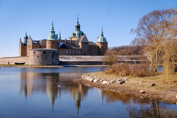 Kalmar castle in Sweden by the sea in spring © Vesna
