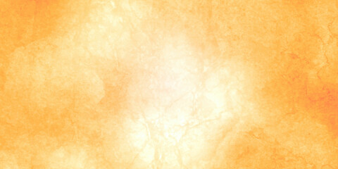 Abstract orange wall backdrop texture background and Soft yellow watercolor background for your design, watercolor background concept for banner, poster, invitation letter vector. 