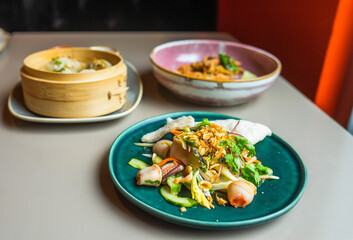 Asian food lunch healthy restaurant