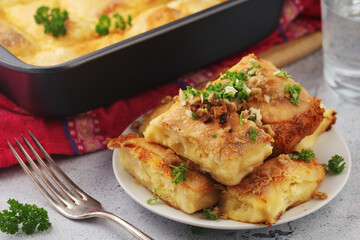 Zagorskie strukli, a national Croatian dish