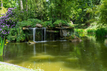 Fototapeta na wymiar Edith Klein park in Luxembourg.