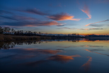 Rezabinec pond, Southern Bohemia, Czech Republic