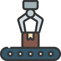 Production Line Icon
