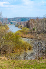 The Golden Kitat River near the village of Maltsevo